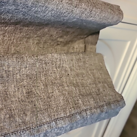 Linen Blend Wide Leg Pants - 2X - Picture 14 of 15